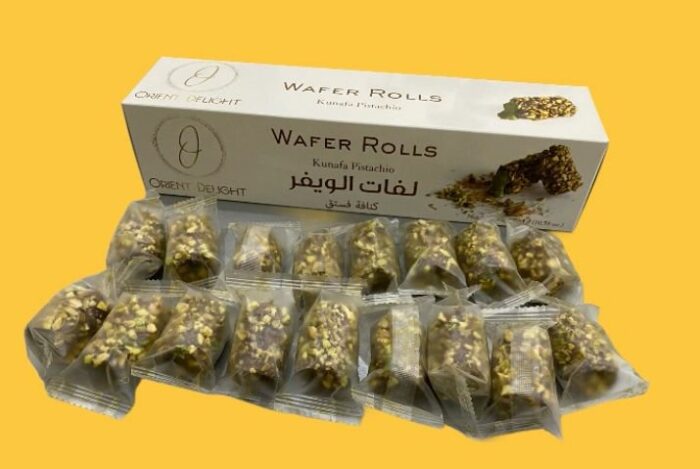 WAFER ROLLS Kunafa Pistachio