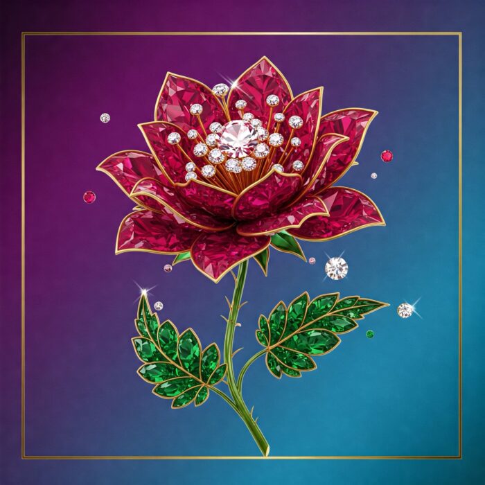 Lumina Flora: A Jewel Garden Dream