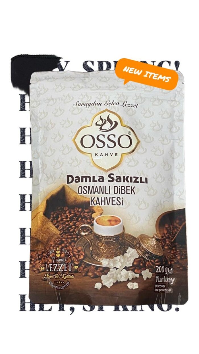 ☕ OSSO Ottoman Dibek Coffee with Mastic – Premium Traditional Flavor